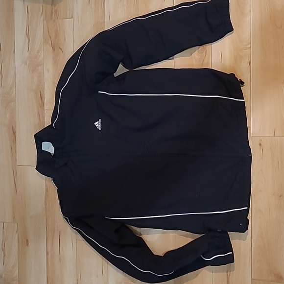 adidas Jackets & Blazers - Adidas women's medium black thin jacket